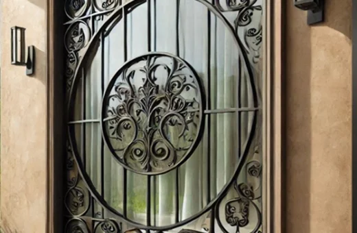 Decorative Iron Door