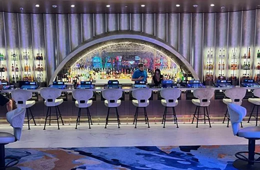 Casino Bar Installation