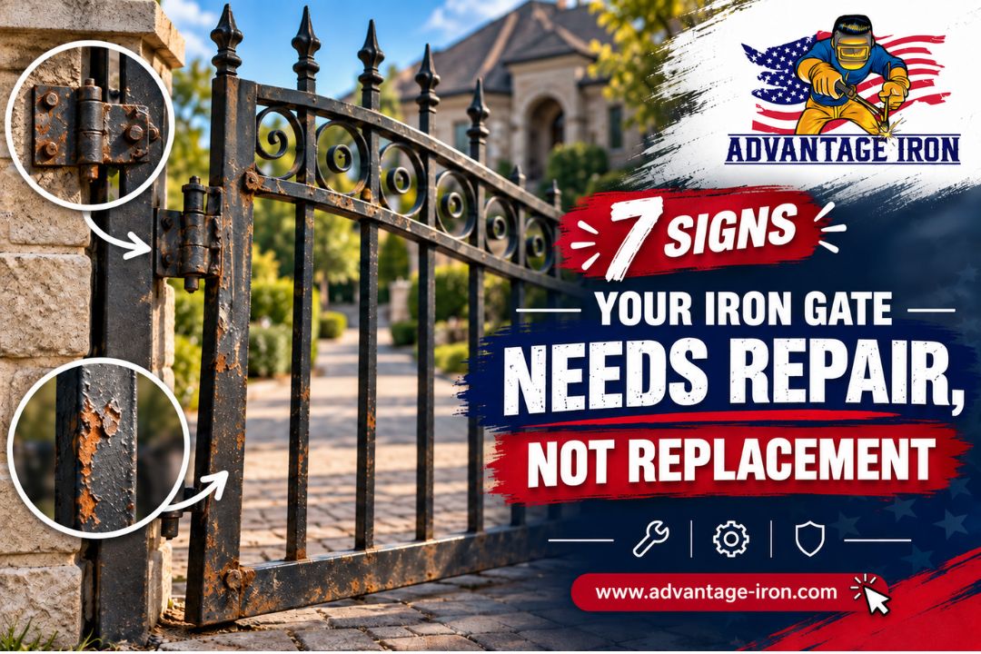 7 Signs Your Iron Gate Needs Repair Instead of Replacement