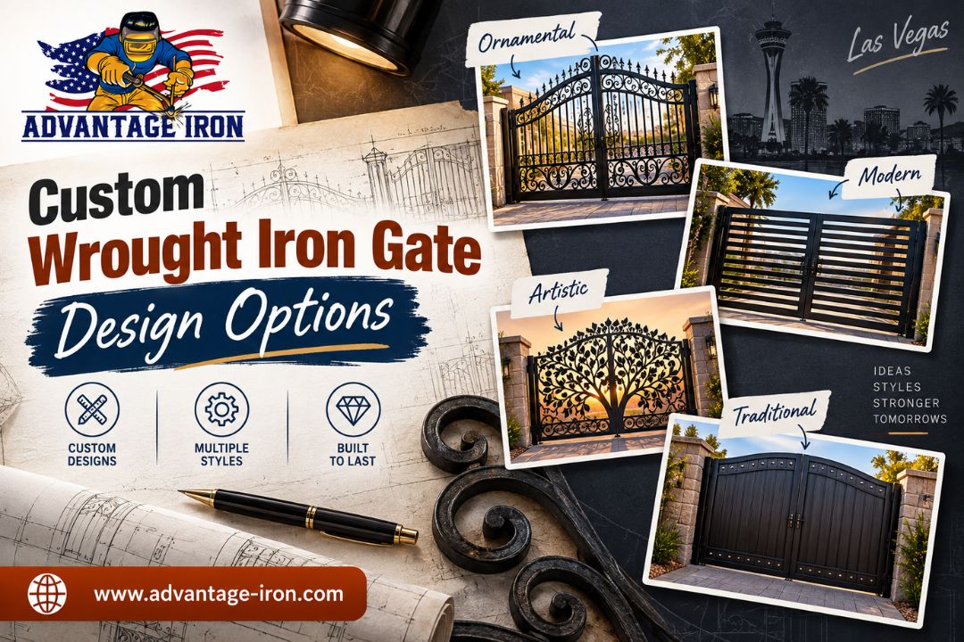 What Are the Design Options for Wrought Iron Gates?